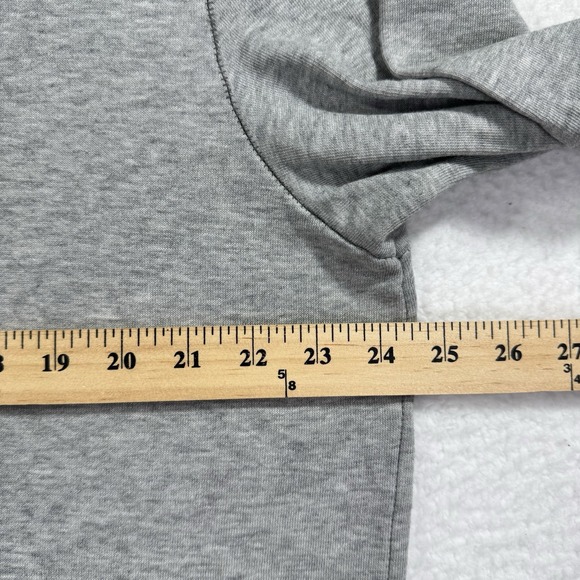 Banana Republic Shirt Mens L Gray Long Sleeve V Neck Sweatshirt Classic Soft - Picture 5 of 7